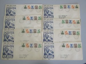 PAPUA & NEW GUINEA 1952 (30 Oct) Illustrated FDC with ½d - 99564