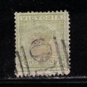 VICTORIA Scott # 161 Used - Queen Victoria - Numeral Cancel