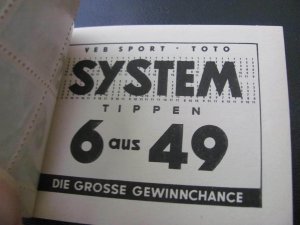 GERMANY DDR 1950S MNH BOOKLET  XF  (100)