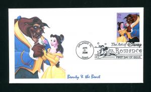 Sc. 4027 Disney / Beauty and the Beast FDC - Junction Cac...