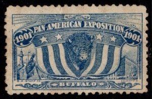 1901 US Poster Stamp Pan American Exposition Buffalo (R.M. Stamp Co.) Unused