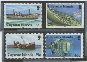 Cayman Islands #539-542