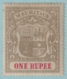 MAURITIUS 124 MINT HINGED OG* NO FAULTS VERY FINE!TBA