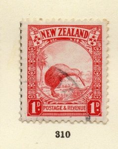 New Zealand 1936-42 Early Issue Fine Used 1d. NW-170188