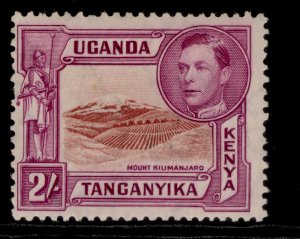 KENYA UGANDA TANGANYIKA GVI SG146 2s M MINT. Cat £140. PERF 13¼