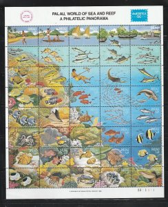 Palau 103 Sheet Set MNH Sea Life (A)