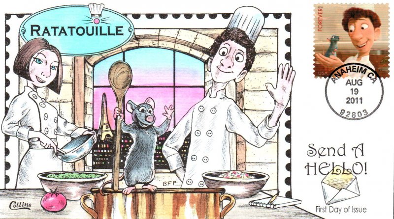 #4554 Ratatouille Collins FDC