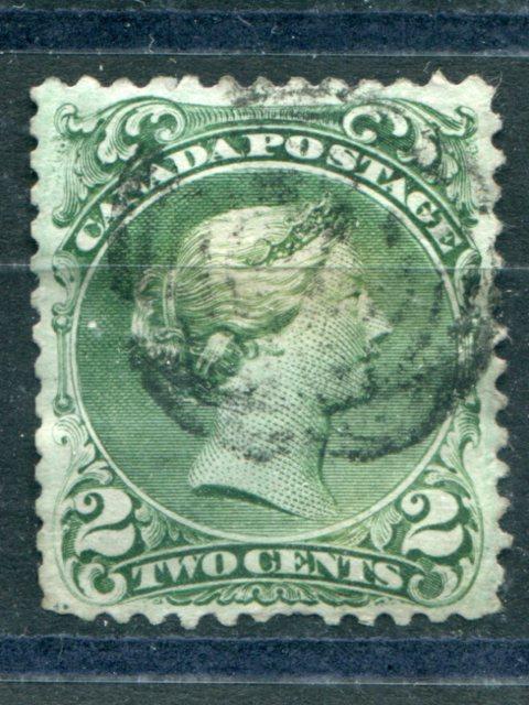 Canada #24 Used VF unusual shade-Lakeshore Philatelics lsp11