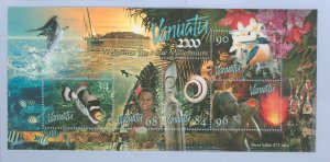 Vanuatu #757  Souvenir Sheet