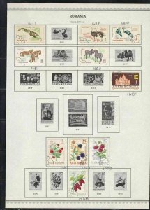 romania issues of 1964/65 stamps page ref 18279