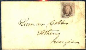 U.S. #1 Used Damaged On Cover