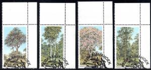 Ciskei - 1983 Indigenous Trees Set Used SG 34-37