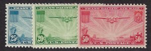 US Airmail Scott # C20-C22 complete set Mint NH OG VF