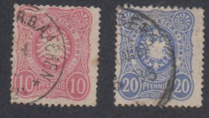 Germany - 1880-83 - SC 39-40 - Used