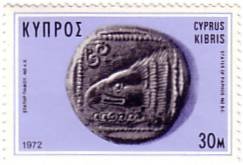 Cyprus Scott 386-389 (1972: Silver Staters)