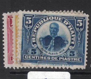 Haiti SC 162-3, 165 MOG (4fnv)