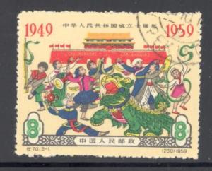 PRC  China Sc # 453 used  (DT)