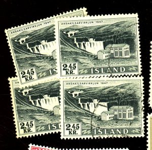 Iceland #294(4) Used FVF Cat$48