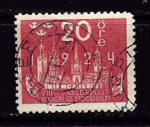 Sweden 200 Used 1924 issue 