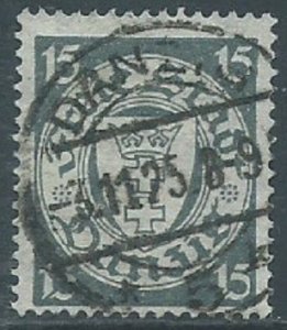 Danzig, Sc #175, 15pf Used
