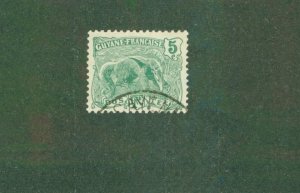 FRENCH GUIANA 54 USED BIN $1.10