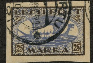 Estonia, Scott #37, Used