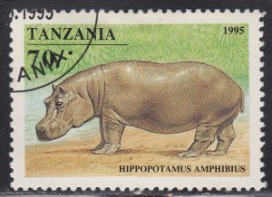 Tanzania 1380 Hippopotamus Amphibius 1995