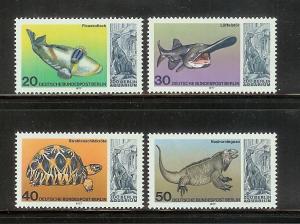 Germany Berlin 9N411-9N414 Set MNH Marine Animals (C)