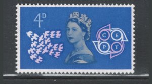 Great Britain 1961 Europa 4p Scott # 383 MNH