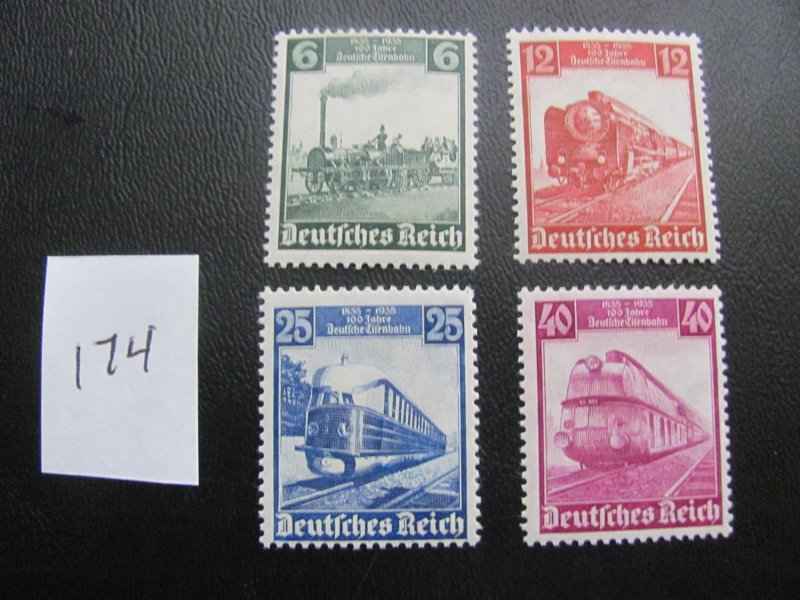 Germany 1935 MNH  SC 459-462 SET VF 130 EUROS (174)