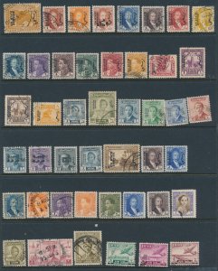 Iraq Small Collection of early stamps all pictured Postally Used and Mint