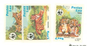 Laos #518-520 Mint (NH) Single (Wwf)