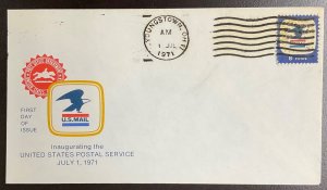 1396 USPS FDC July 1, 1971   Youngstown, Ohio  7/1/71