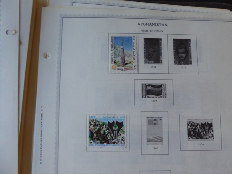 New Caledonia 1892-1984 Stamp Collection on Scott Intl Album Pages