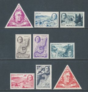 Monaco #198-202,B93,C14-15,CB6 NH Tribute To Franklin D. Roosevelt