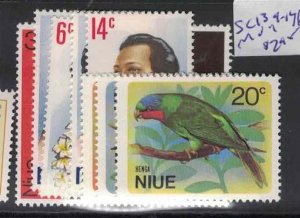 Niue SG 139-146 MOG (3gze)