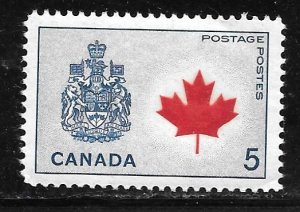 Canada 429A: 5c Maple Leaf, MNH, VF