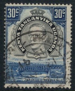 Kenya, Uganda & Tanganyika #76a  CV $12.50