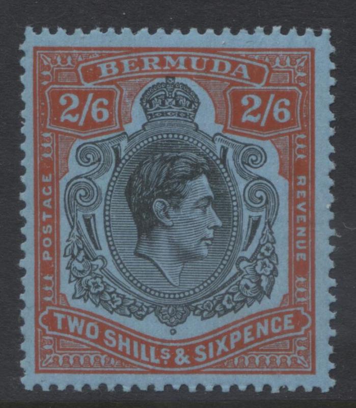 Bermuda - Scott 124 - KGV Definitive - 1938 - MNH -  Single 2/6p Stamps