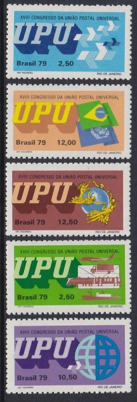 1627-31 Brazil 1979 UPU MNH