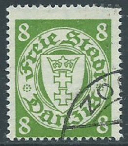 Danzig, Sc #172, 8pf Used
