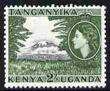 Kenya, Uganda & Tanganyika 1954-59 Mount Kilimanjaro 2s u...