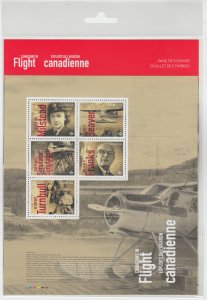 Canada - #3355 Canadians In Flight Stamp Pane (2022)  - MNH