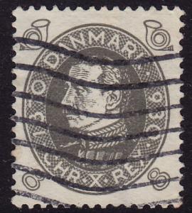Denmark - 1930 - Scott #212 - used - King Christian X