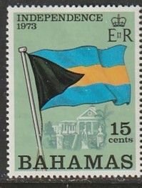 1973 Bahamas - Sc 350 - MH VF - 1 single - Flag