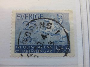 1956 Sweden Sweden Sweden 25o perf 121⁄2 3 sides fine used A13P17F157-