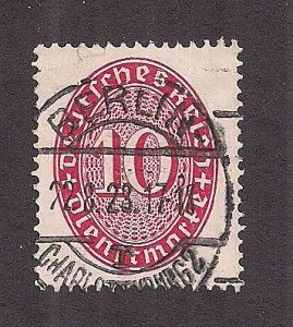 GERMANY SC# O68   FVF/U