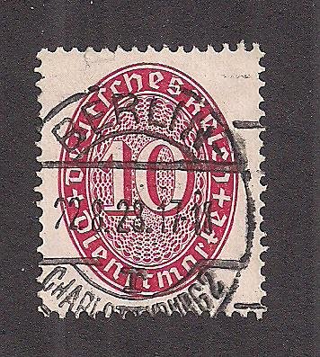 GERMANY SC# O68   FVF/U