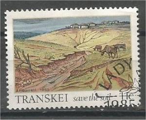TRANSKEI, 1985, CTO 11c, Soil Conservation. Scott 155