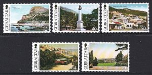 Gibraltar 2014 Old Gibraltar Views IV (5v Cpt) MNH